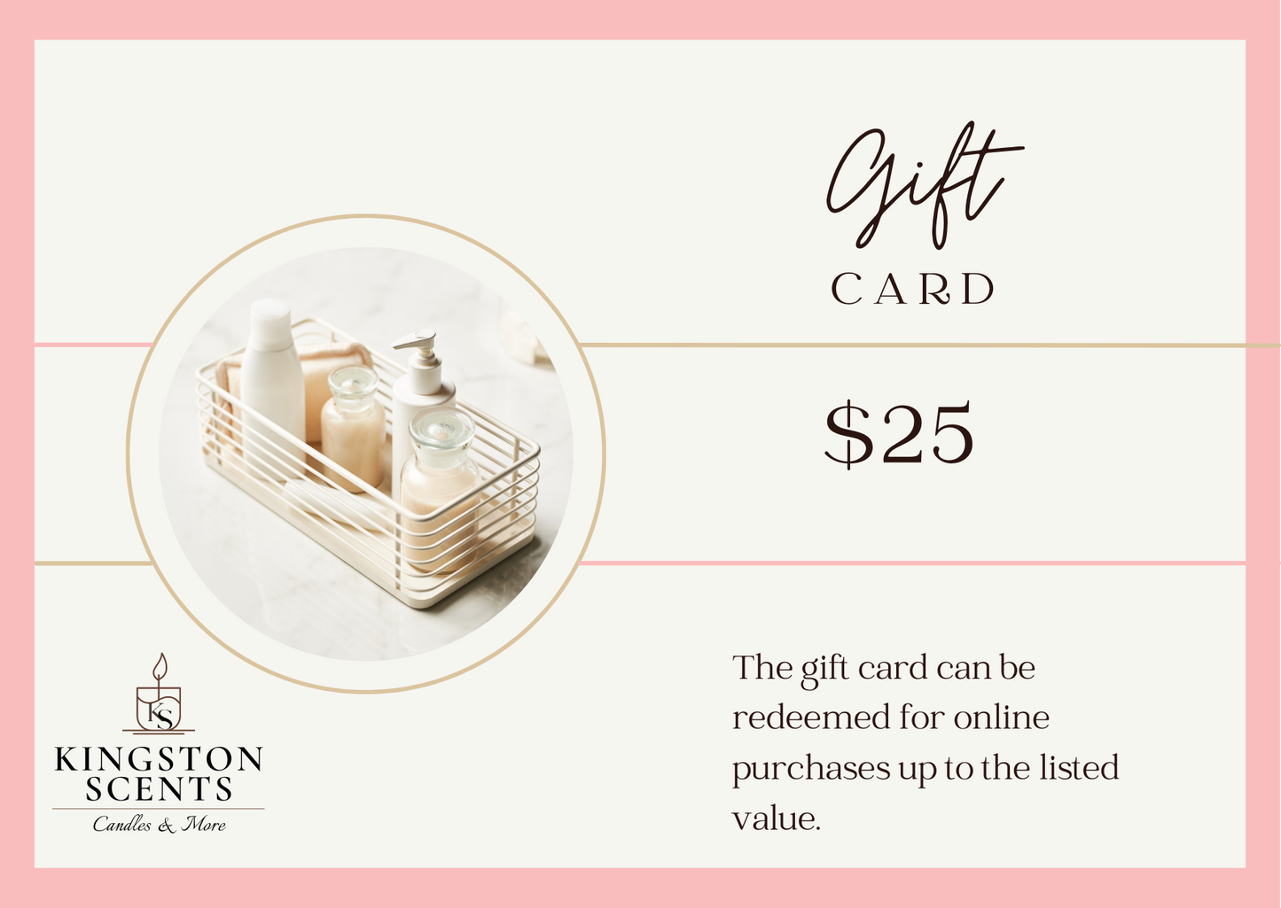 Kingston Scents Gift Card